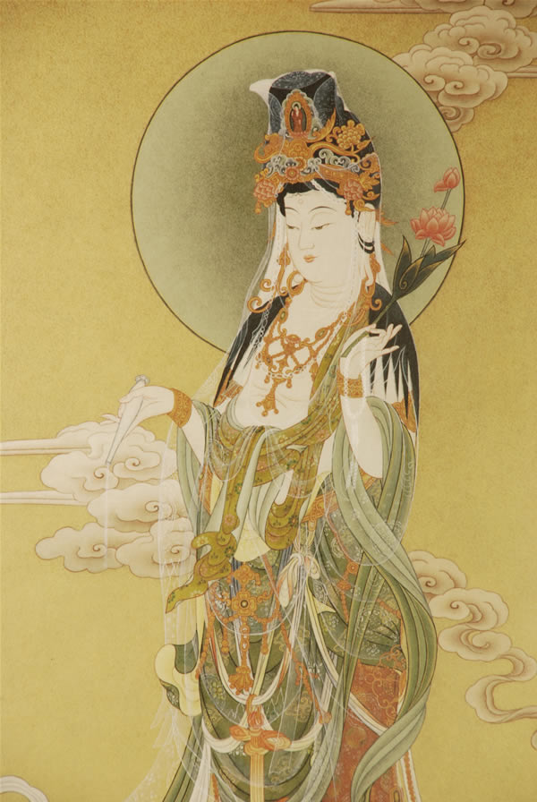 特大 聖観音菩薩 仏画 【公式通販】