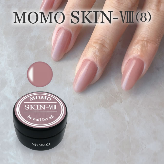 楽天市場】□カラージェル SKIN-VIII MOMO by nail for all 10g