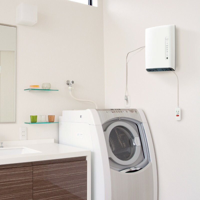 楽天市場】人感センサー搭載 脱衣所ヒーター 壁掛けタイプ 温風調節3