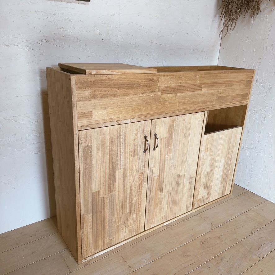 楽天市場】【完成品 / オーダーメイド 】シャンプーキャビネット 120