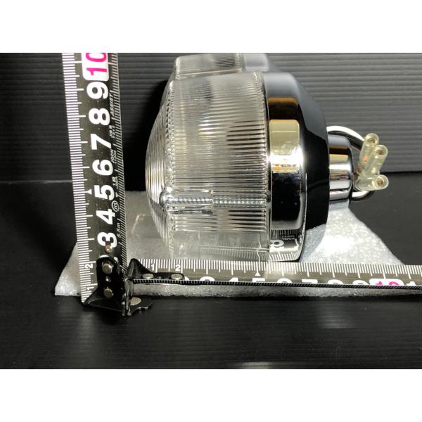 SUZUKI GT380 純正タイプ テールランプ クリア (2灯式)