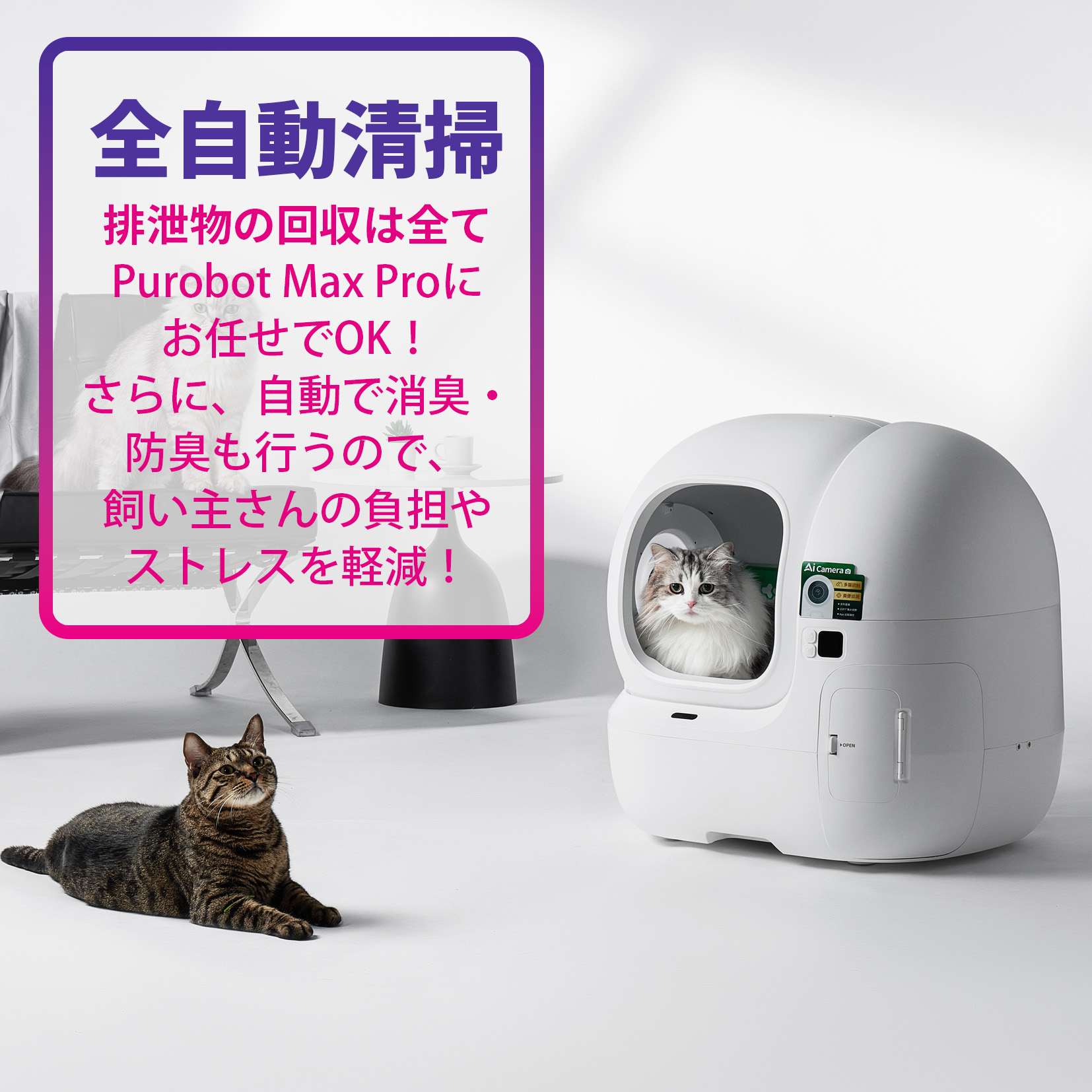 楽天市場】AIカメラ付き【当日出荷OK】PETKIT ペットキット 猫用 自動