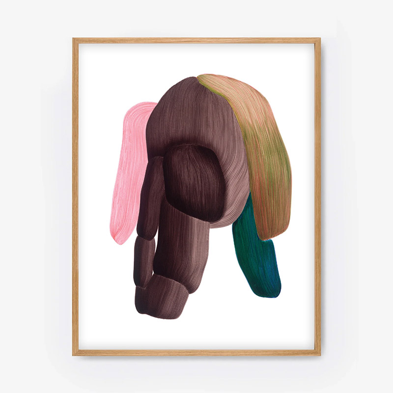 楽天市場】ロナン ブルレック ドローイング 24 アート ポスター 60.2