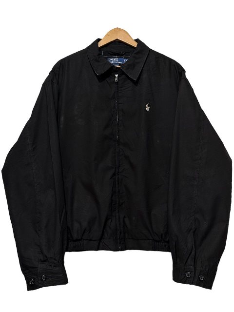 楽天市場】Polo Ralph Lauren Drizzler Jacket 黒 XL ポロラルフ