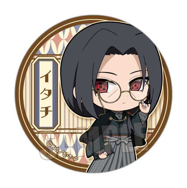 楽天市場】NARUTO -ナルト- 疾風伝 缶バッジ うちはイタチ 書生風ver