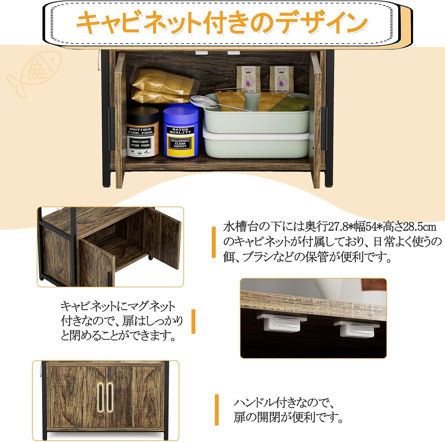 楽天市場】【最大2000円券＆P7倍☆マラソン特典】DEWEL 水槽台 60cm