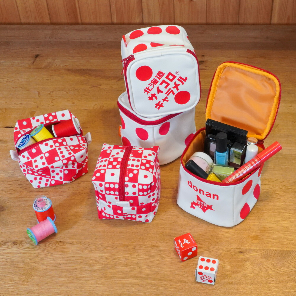 楽天市場】サイコロポーチ 化粧入れ 化粧ポーチ 小物入れ グッズ