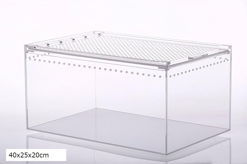 爬虫類ケージ 80×40×40②台 爬虫類 ケージ シェルター アクリル製