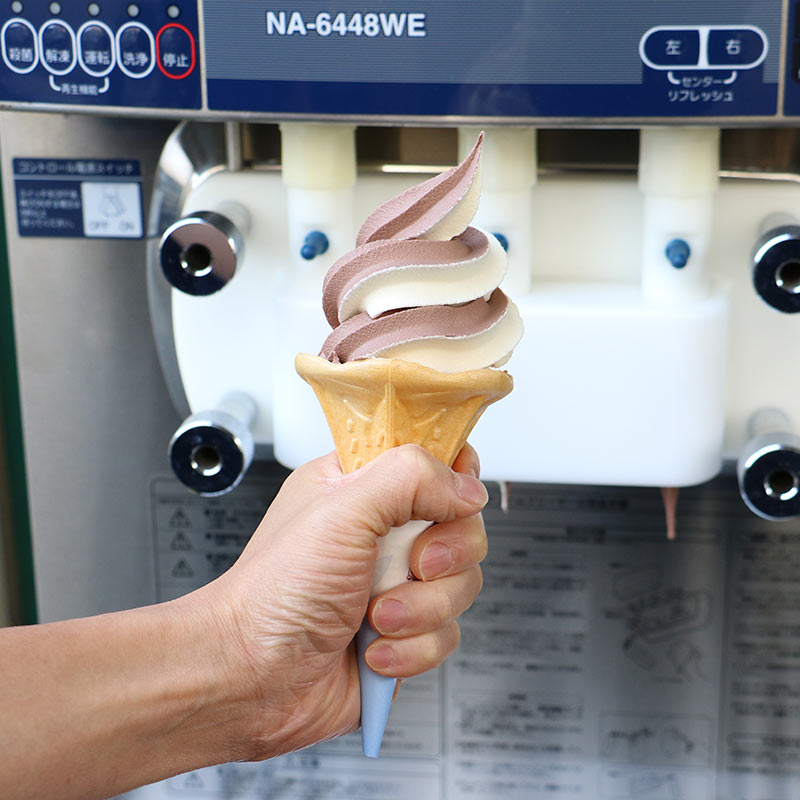 NISSEI 日世 ソフトクリームサーバー NA-6448WE ダブルシリンダー 自動