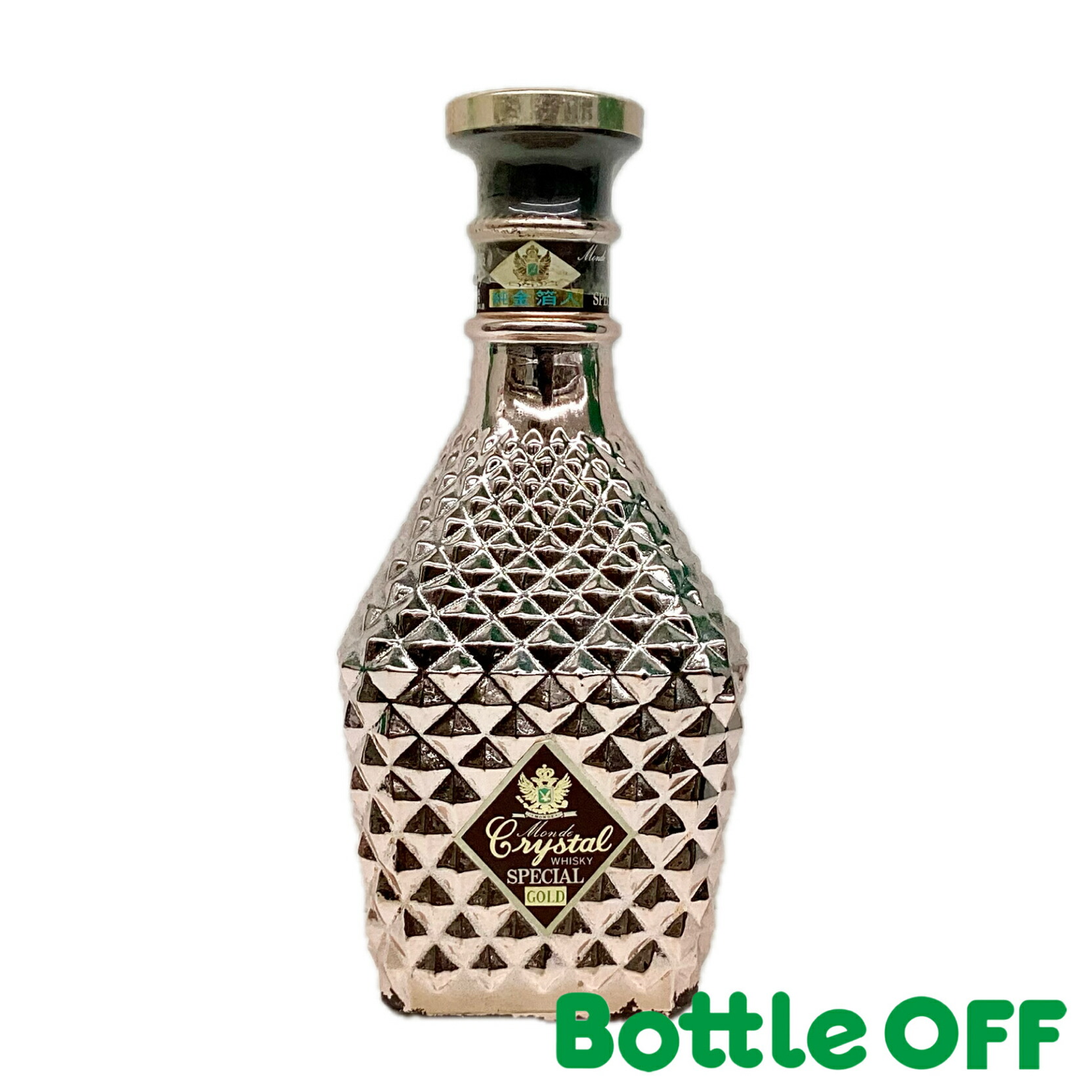 楽天市場】モンデ クリスタルウイスキー スペシャルゴールド 80年代 1