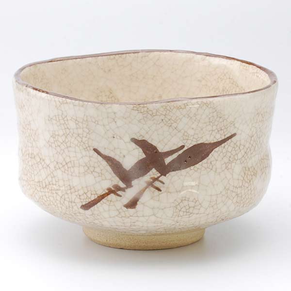 楽天市場】景陶作 志野 抹茶碗（木箱入り）/ 抹茶碗 景陶作 瀬戸焼