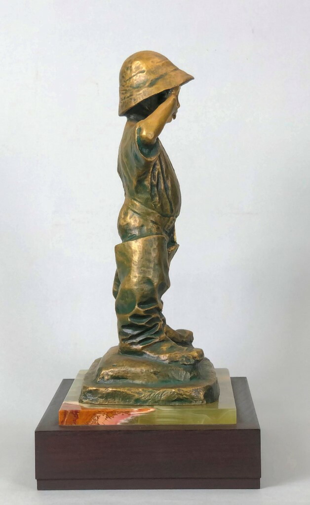 楽天市場】北村西望 「将軍の孫」 ブロンズ（共箱） : 小野画廊