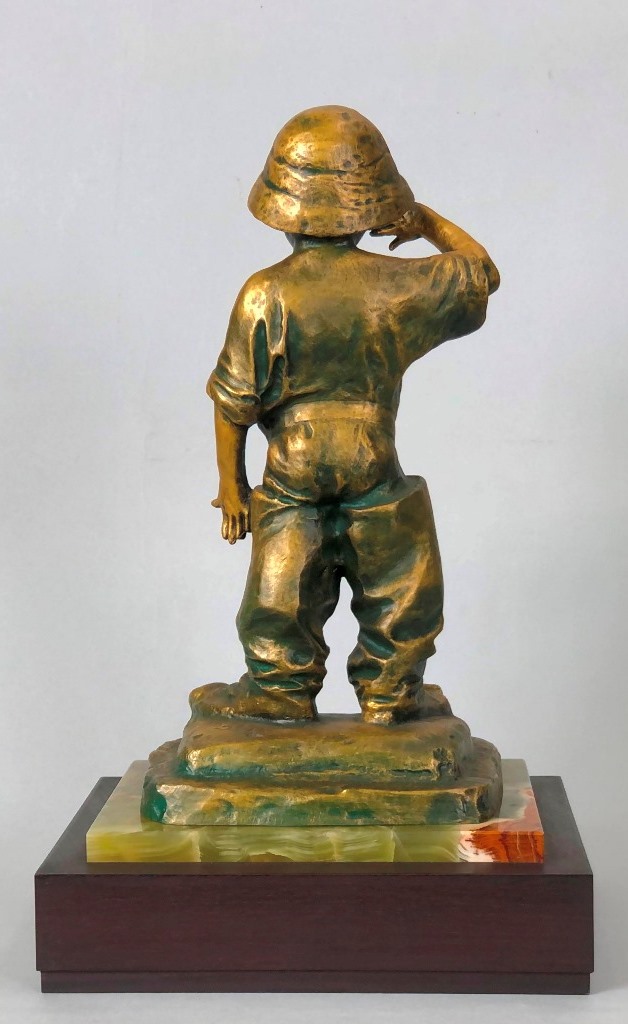 楽天市場】北村西望 「将軍の孫」 ブロンズ（共箱） : 小野画廊