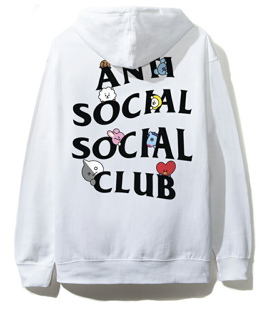 BiSH ANTI SOCIAL SOCIAL CLUB コラボ パーカー XL BiSH ANTI SOCIAL
