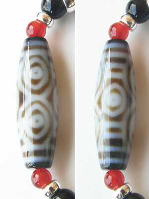 楽天市場】天珠 パワーストーン ブレスレット / 龍眼天珠 シルバー925