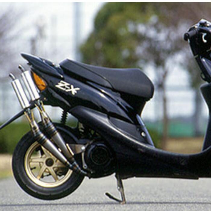 てぃき様 ライブディオZX仕様/AF34 プチブチ上げ ヤンキー仕様