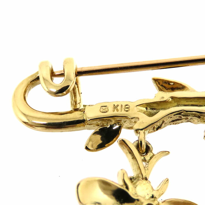 楽天市場】MIKIMOTO ミキモト 蝶 蜘蛛 蜂 モチーフ パール ダイヤ