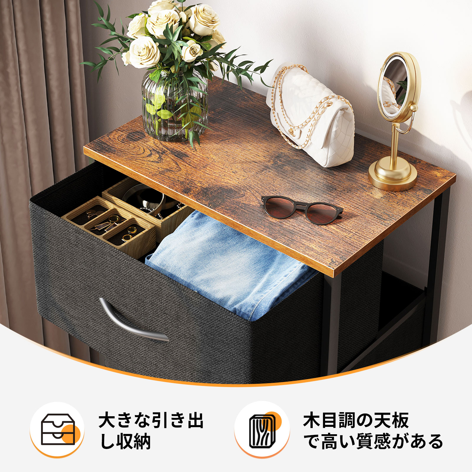 楽天市場】＼／送料無料 KKL チェスト タンス 衣類収納 収納ケース