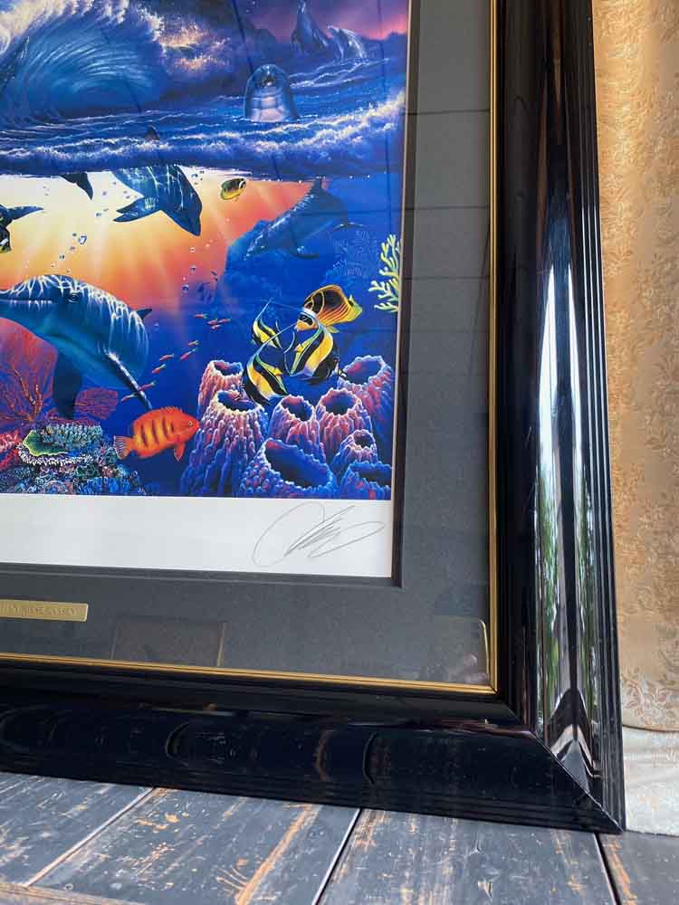 楽天市場】版画 クリスチャン・リース・ラッセン／ソーサラーオブザ