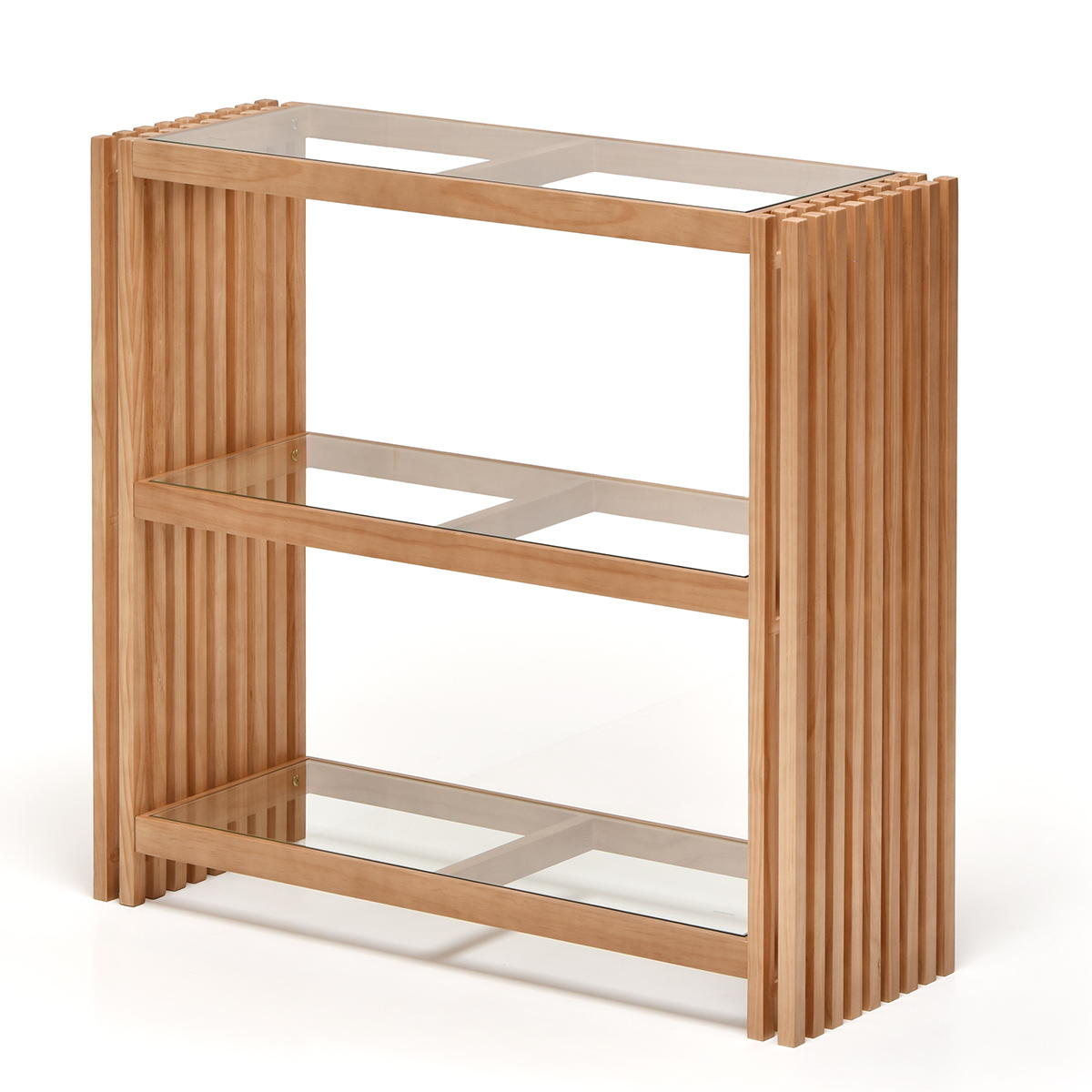 楽天市場】FOREST ラック FOR-900 ラック ガラス 天然木 北欧 木製