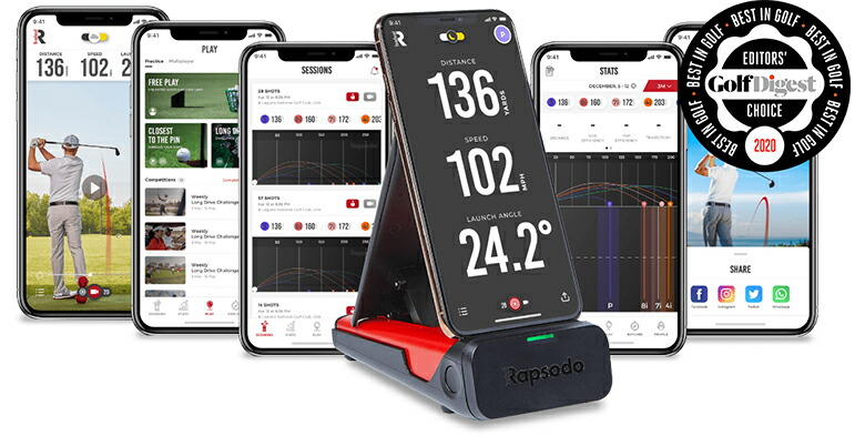 Rapsodo mlm ゴルフ用距離計 楽天市場】【ボール付き】 ラプソード