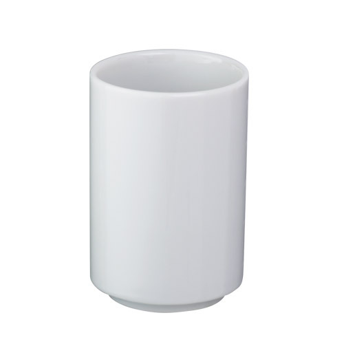 楽天市場】湯呑(ゆのみ)白・無地 270ml 068843 陶器 シンプル : atta