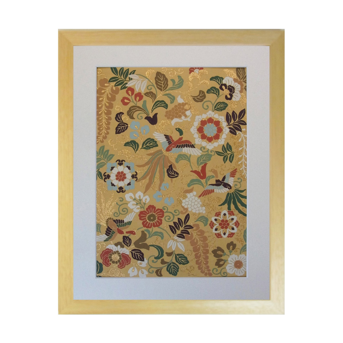 上代80万円】西陣織アート 額