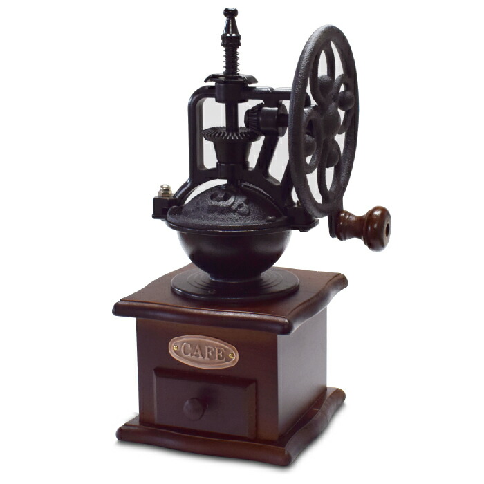 コーヒーミル 手動式 昭和レトロ 鉄製