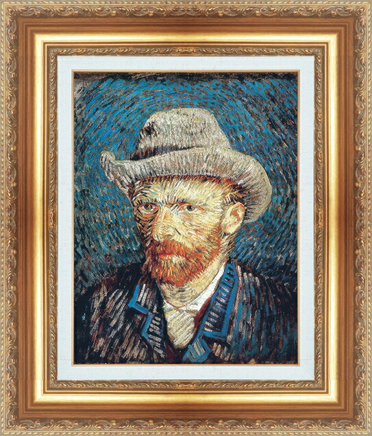 楽天市場】絵画 額縁付き 複製名画 世界の名画シリーズ ヴィンセント