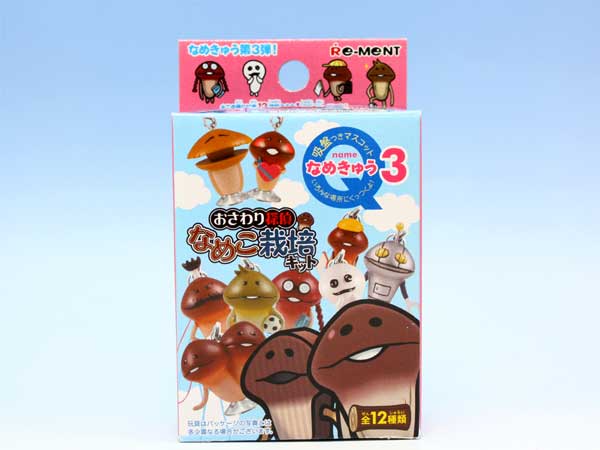 楽天市場】おさわり探偵 なめこ栽培キット 吸盤つきマスコット なめ