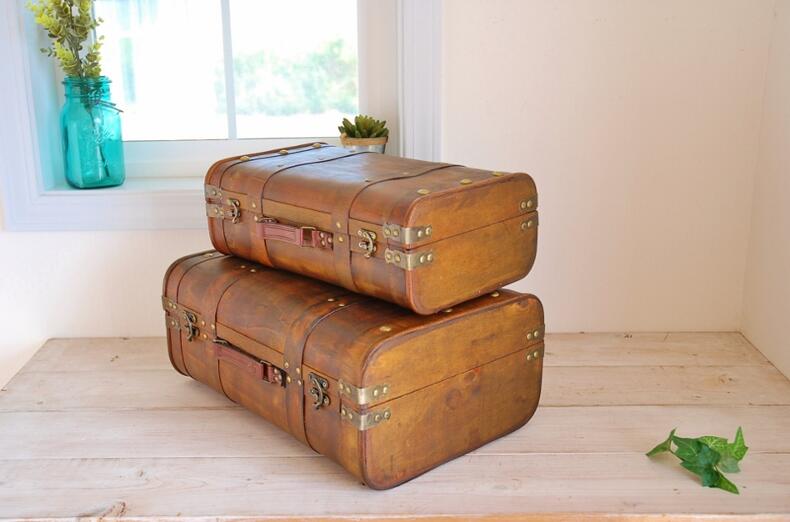 楽天市場】ラスティーアールトランク 2点セット トランク収納 レトロ