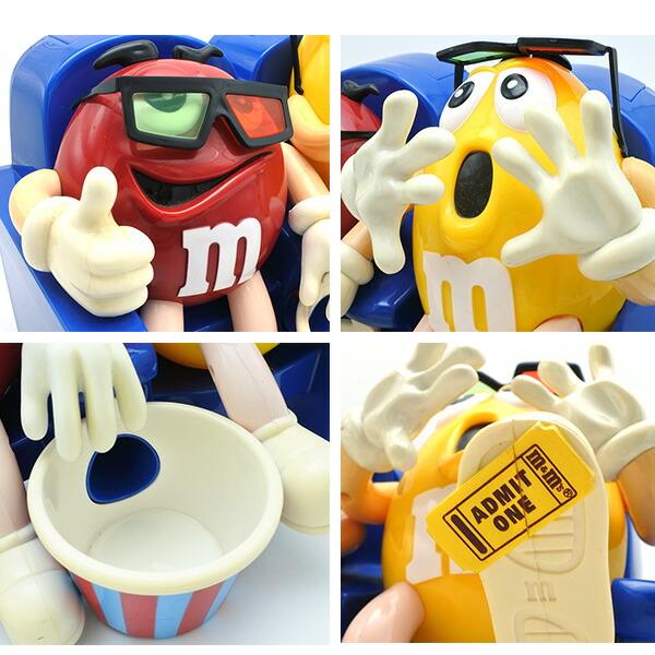 楽天市場】海外直輸入 USED品 m&m's チョコレート ディスペンサー