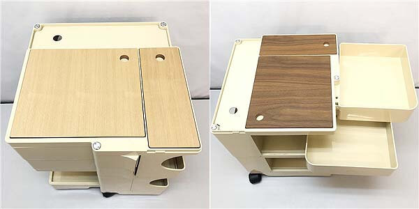 ss6280 B-LINE ボビーワゴン 2段 2トレイ ベージュ 日本限定色 ジョエ