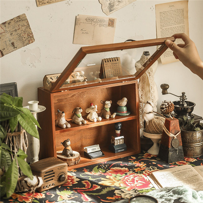 楽天市場】木製 ミニチェスト 卓上 アンティークウッド 小物入れ 2段
