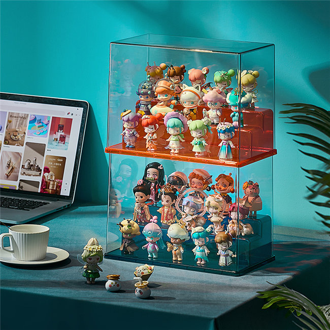 楽天市場】31*23*18CM 3段フィギュアケース 収納 アクリルケース