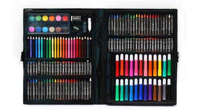 楽天市場】168点 文房具セット 色鉛筆 クレヨン カラーペンセット ペン