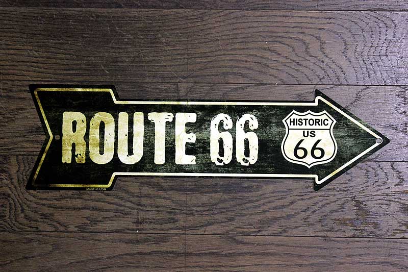 アンティーク サイン 上下矢印 US雑貨