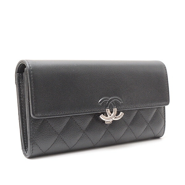 楽天市場】シャネル 財布 レディース ココマーク フラップウォレット 2