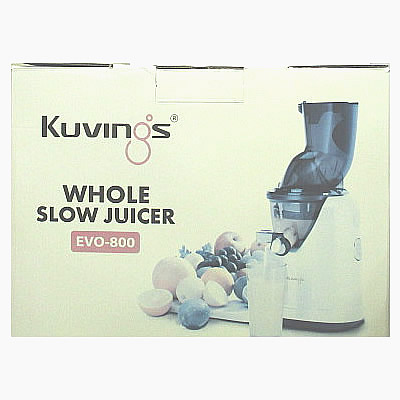クビンス Kuvings EVO-800VG スロージューサー 10年保証付き 美品