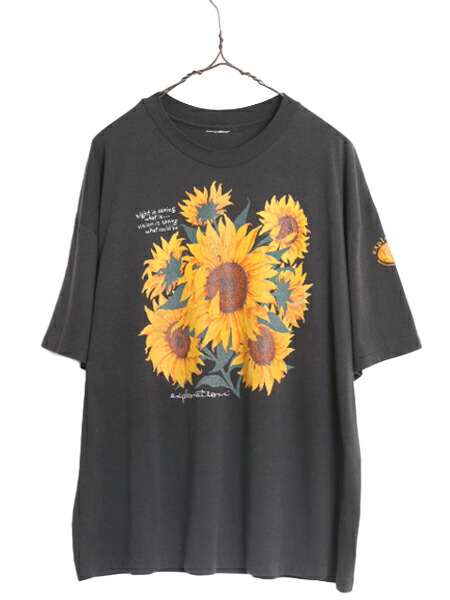90s USA製 Flos Solis major ひまわり アートtシャツ 楽天市場】90s