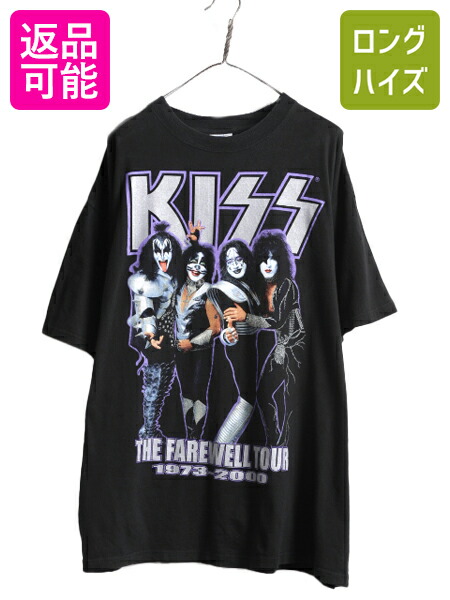 米国製 00s KISS Tシャツ THE FAREWELL TOUR 2001 00's KISS THE
