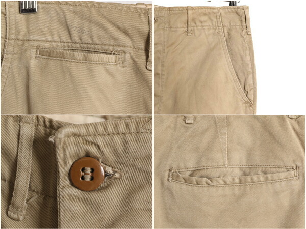 楽天市場】50s ☆ 52年製 US ARMY 米軍実物 コットン チノ パンツ