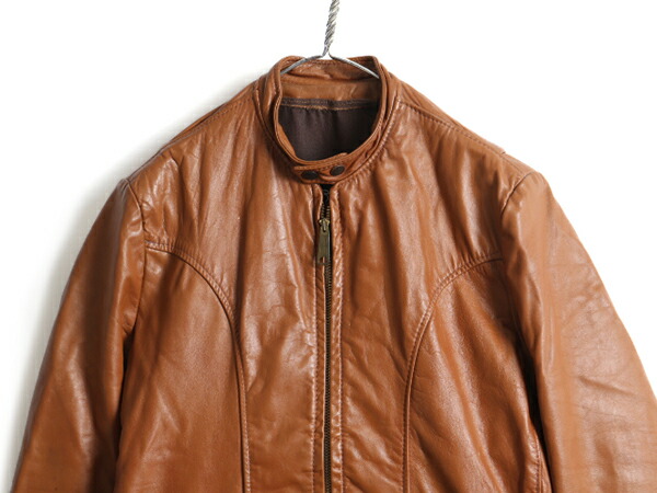 楽天市場】70's USA製 ビンテージ □ Brooks 本革 レザー シングル