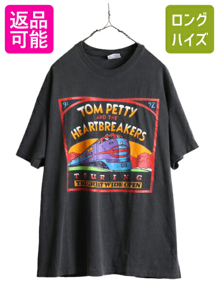楽天市場】90s ☆ トムペティ ツアー イラスト 両面 プリント Tシャツ