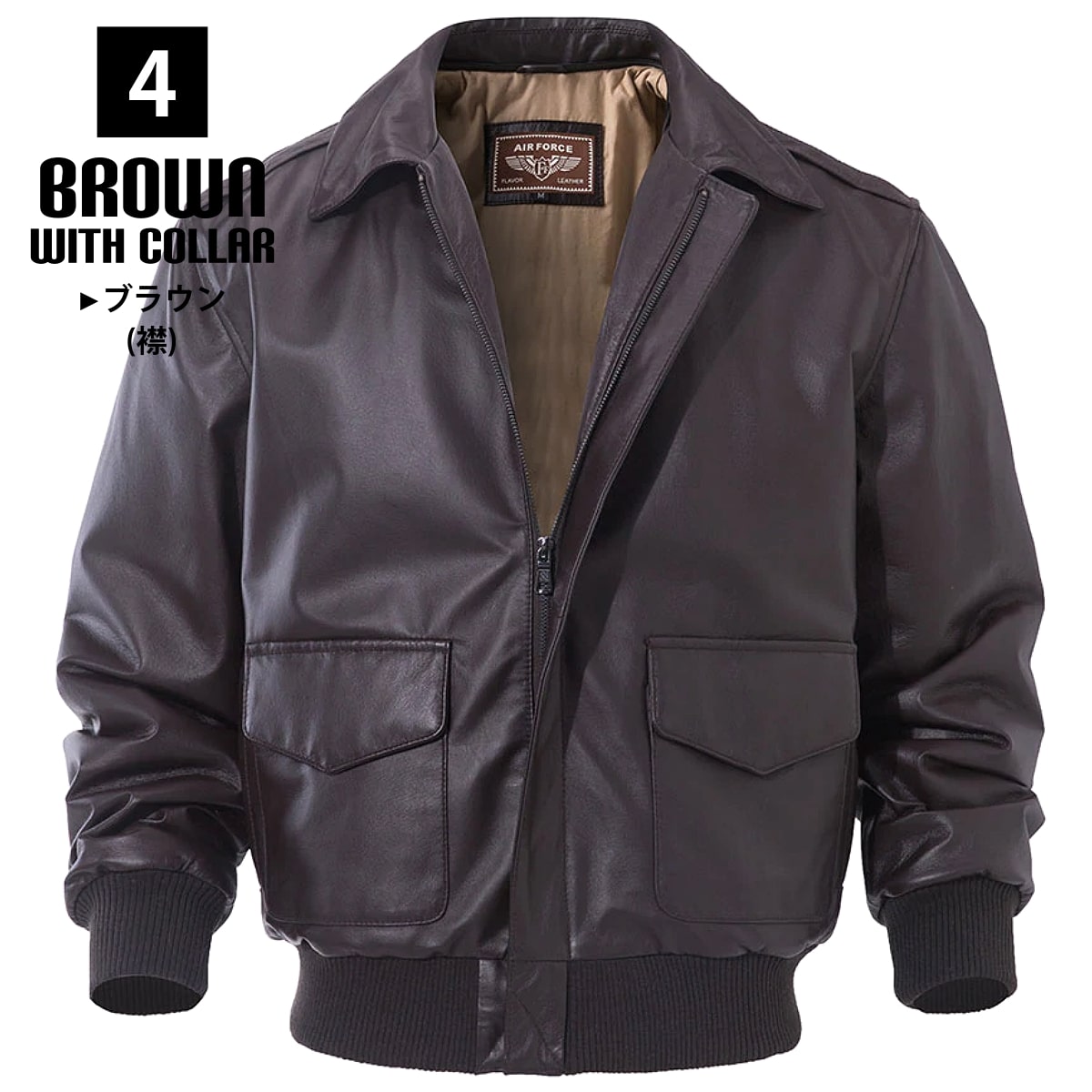 楽天市場】全4タイプ! [Men's Sheepskin Hood/Collar Genuine Leather