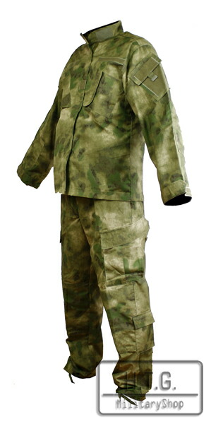 楽天市場】迷彩服 BDU A-TACS FG 森林迷彩 上下セット ブーニーハット