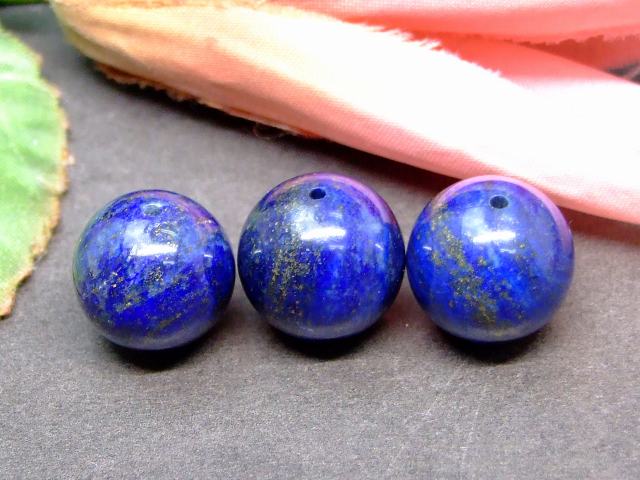 楽天市場】g3-799D ラピスラズリ 瑠璃石 14mm AAA 1粒売り 鑑別済