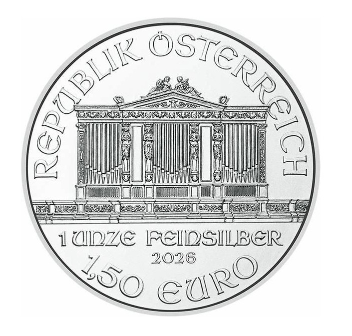 楽天市場】【2025年】銀貨 ウィーン銀貨 1オンス 5枚セット（5オンス