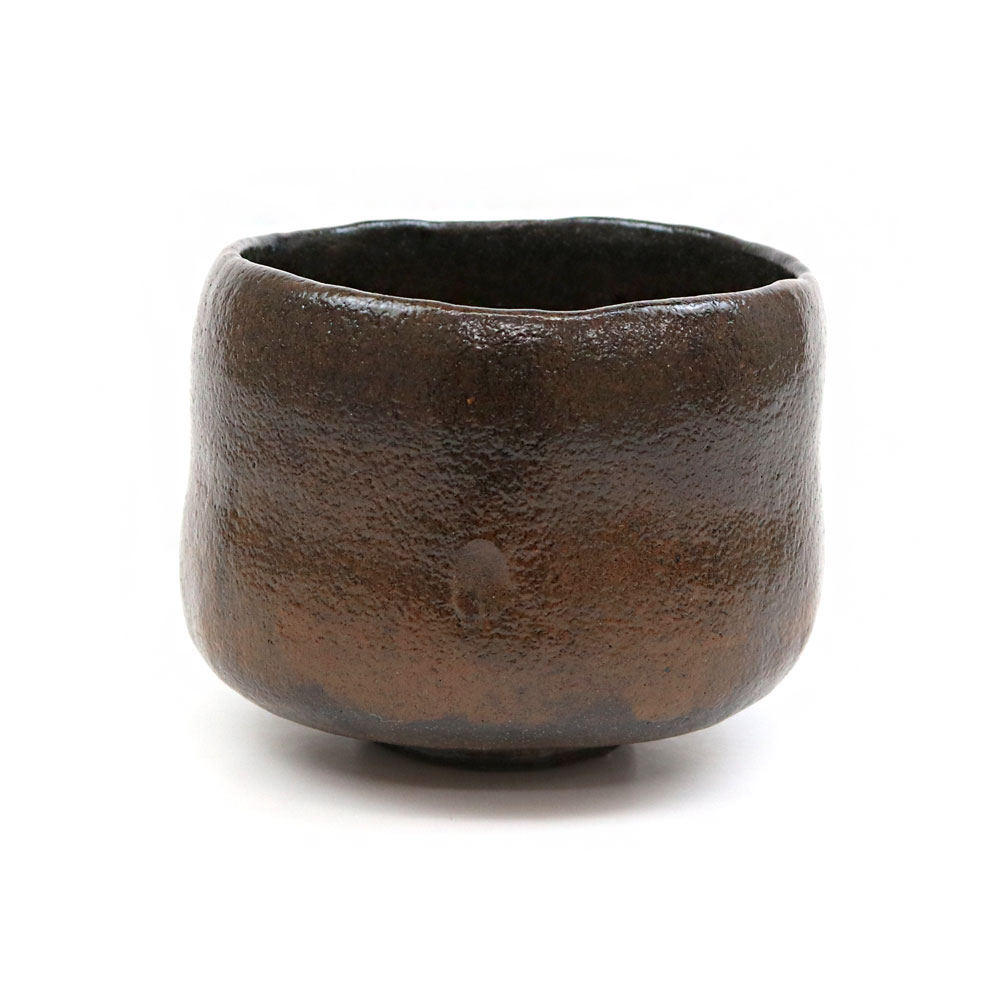 楽天市場】茶道具 楽茶碗 初代 長次郎 黒茶碗 銘「本覚坊」写佐々木昭
