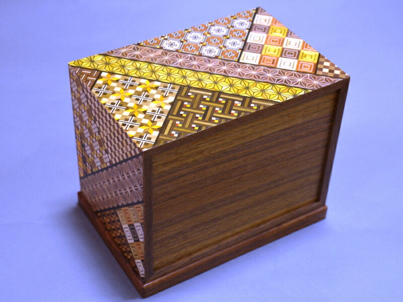 箱根 寄木細工 寄木7寸3ツ引き出し 小寄木 箱根寄木細工 寄木細工